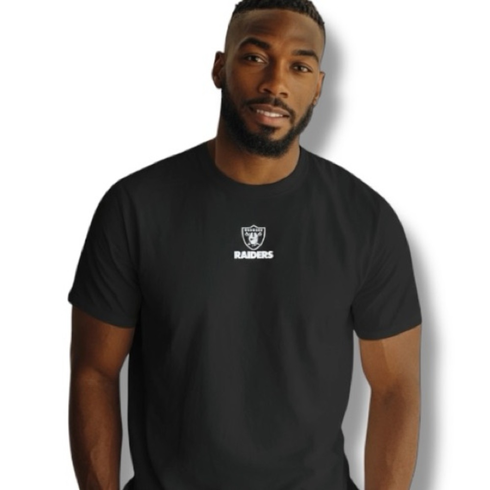 Shield Gear NFL Raiders Football T-Shirt Mens Black Athletic Training | Sz 2XL